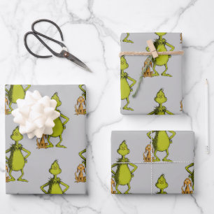 Grinch Max & Grinch Haltung Geschenkpapier Set