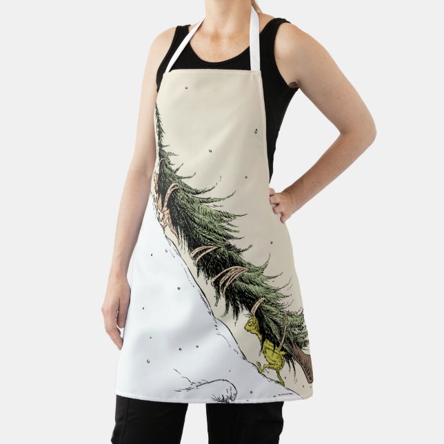 Grinch & Max Return the Christmas Tree Schürze (InSitu)