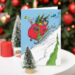 Grinch & Max Runaway Sleigh Feiertagskarte<br><div class="desc">Die Ferien werden ohne Grinch nicht zu Ende sein! Wie Grinch STOLE CHRISTMAS ist eine klassische Geschichte einer Stadt namens Who-ville und wie der Weihnachtsgeist selbst die kältesten Herzen schmelzen kann.</div>