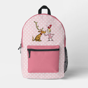 Grinch Max und Cindy Lou Who Bedruckter Rucksack