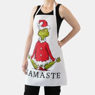 Grinch   Namaste Weihnachtsmann Schürze
