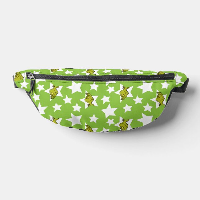 Grinch Peeking Star Pattern Bauchtasche (Ablage )