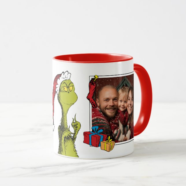 Grinch | Personalized Photo Tasse (VorderseiteRechts)