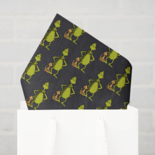 Grinch Schultafel Geburtstag Seidenpapier