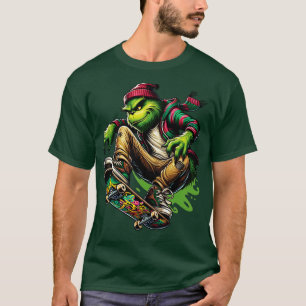Grinch Sk8-Design T-Shirt
