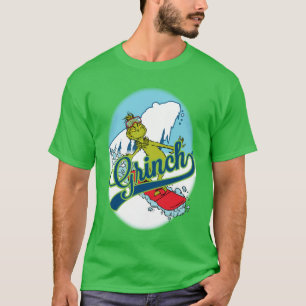 Grinch Snowboarden T-Shirt