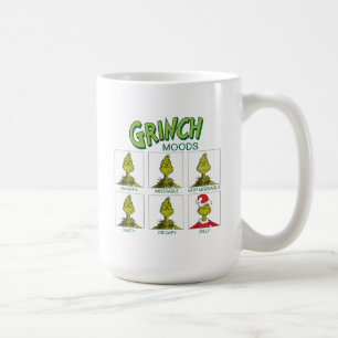Grinch Stimmungsdiagramm Weihnachtsedition Kaffeetasse