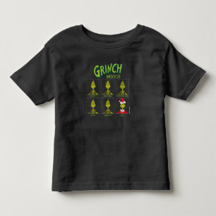 Grinch Stimmungsdiagramm Weihnachtsedition Kleinkind T-shirt