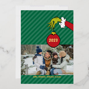 Grinch   Stinkt Stank Stunk Folien Feiertagskarte