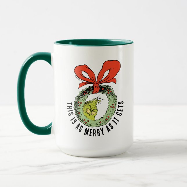 Grinch | This Is As Merry As It Gets Tasse (Links)