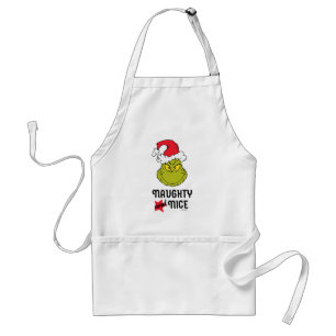 Grinch   Unartig und Artig Schürze