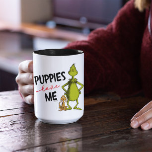 Grinch und Max Welpen lieben mich Tasse