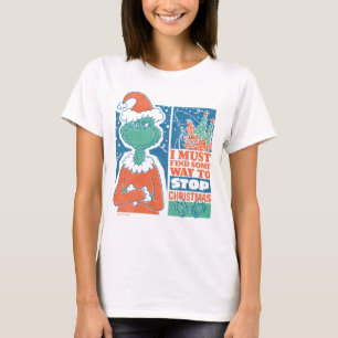 Grinch Weihnachten stoppen Vintage-Grafik T-Shirt