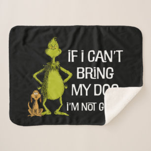 Grinch Wenn ich meinen Hund nicht mitbringen kann, Sherpadecke