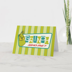 Grinch - Wer bin ich? Feiertagskarte