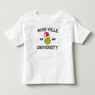 Grinch Who-ville Universität Est 1957 Kleinkind T-shirt
