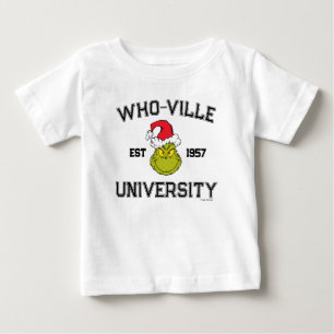 Grinch Who-ville Universität Gegr. 1957 Baby T-shirt