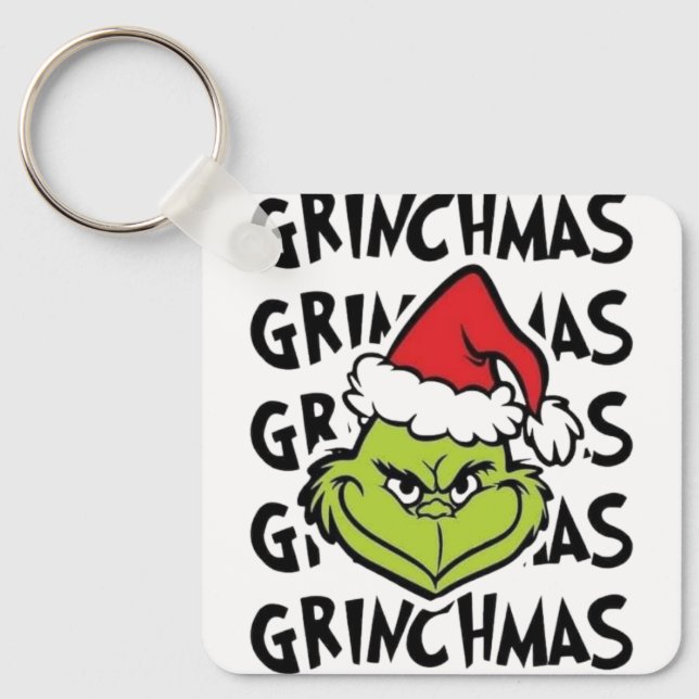Grinchmas in dir  schlüsselanhänger (Vorderseite)