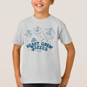 Grinch's Heart wuchs um 3 Größen T-Shirt