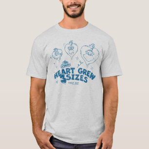 Grinchs Herz wuchs um 3 Größen T-Shirt