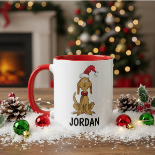 Grinchs Max   Weihnachtsmannmütze Tasse