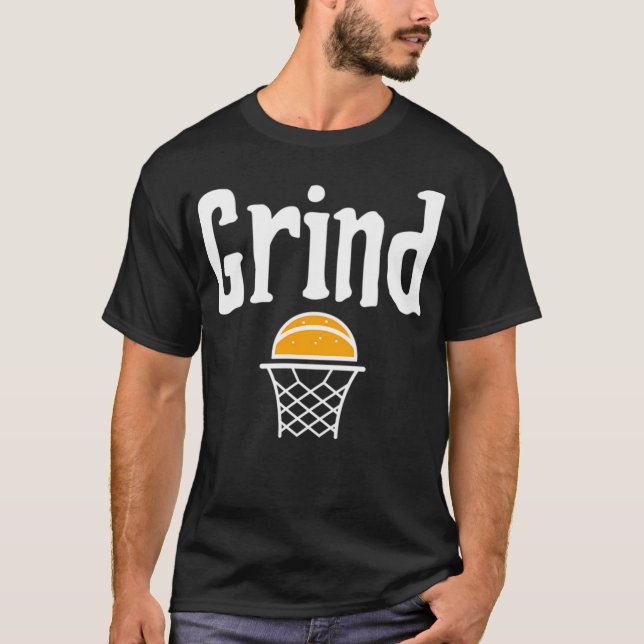 Grind Basketball T-Shirt (Vorderseite)