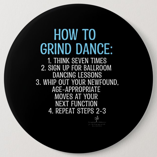 Grind Dancing Tutorial - NICHT! Button (Vorderseite)