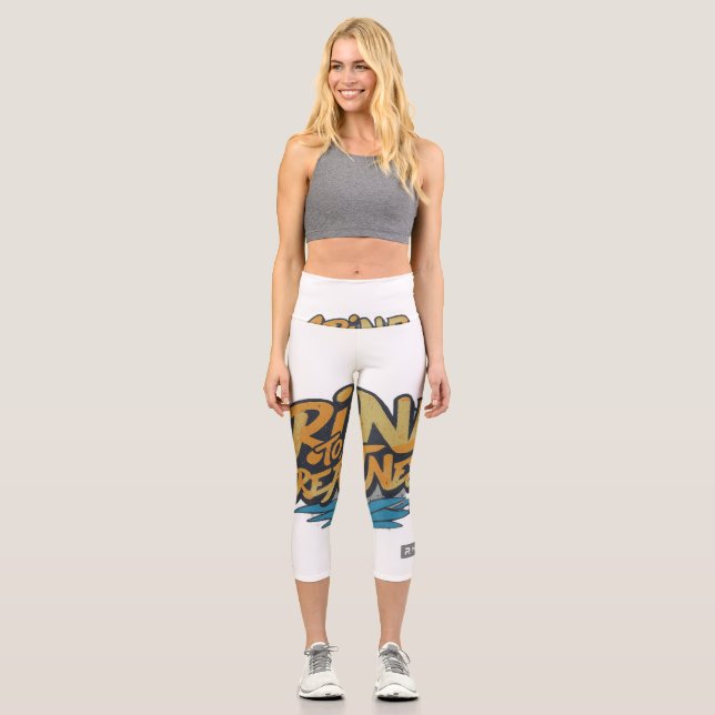 Grind in Großzügigkeit Capri Leggings (Vorderseite)