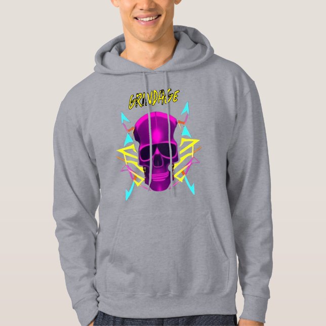 Grindage Kapuzenpullover Hoodie (Vorderseite)