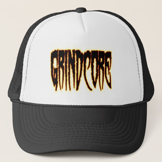 Grindcore Truckerkappe (Vorderseite)