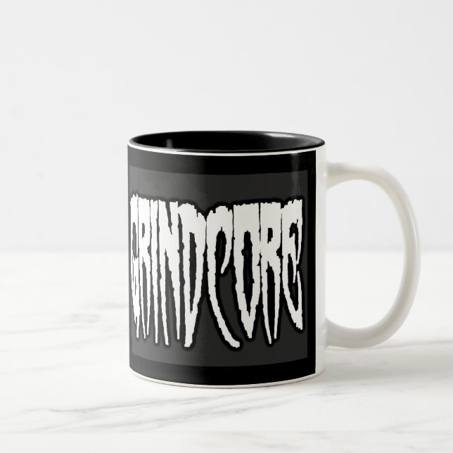 Grindcore Zweifarbige Tasse (Rechts)