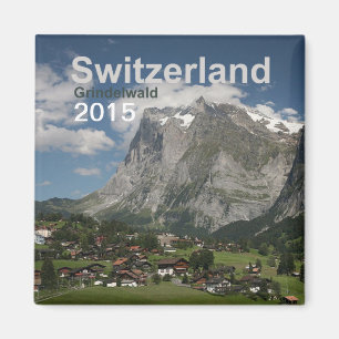 Grindelwald die Schweiz Magnet-Änderungs-Jahr Magnet