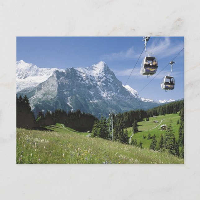 Grindelwald Drahtseilbahnen Postkarte (Vorderseite)