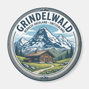 GRINDELWALD Schweiz Magnet