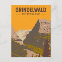 Grindelwald Schweiz Tourismus Vintag