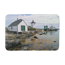 Grindle Point Leuchtturm, Maine Bath Mat Badematte