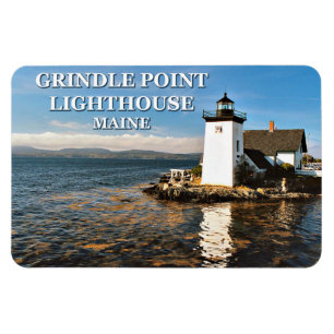 Grindle Point Lighthouse, Maine Flexi Magnet
