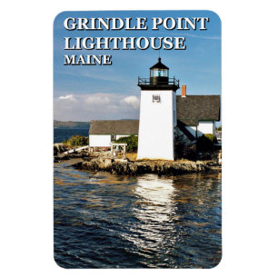Grindle Point Lighthouse, Maine Flexi Magnet