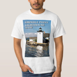 Grindle Point Lighthouse, Maine T - Shirt