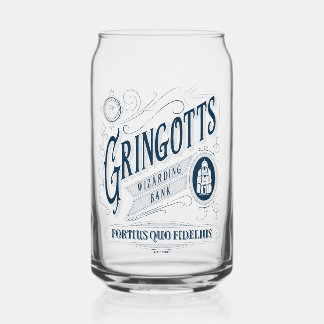 GRINGOTTS Wizarding Bank Vintag Graphic Dosenglas