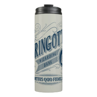 GRINGOTTS Wizarding Bank Vintag Graphic Thermosbecher