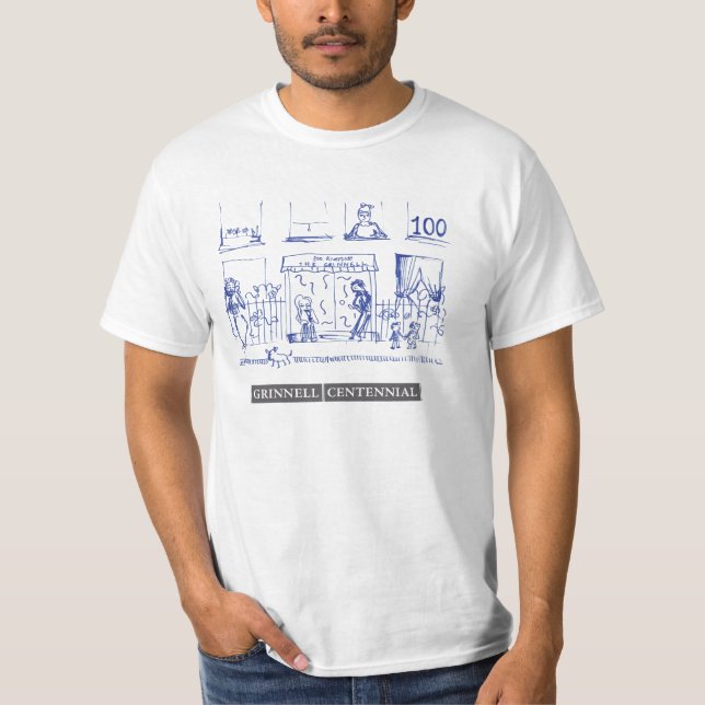 Grinnell bei 100, #4 T-Shirt (Vorderseite)