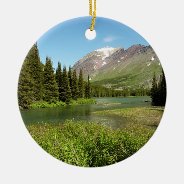 Grinnell Creek beim Glacier Nationalpark Keramikornament (Vorne)