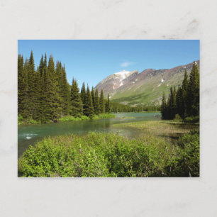 Grinnell Creek im Glacier-Nationalpark Postkarte