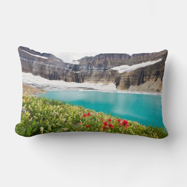 Grinnell Glacier Lendenkissen (Vorderseite)