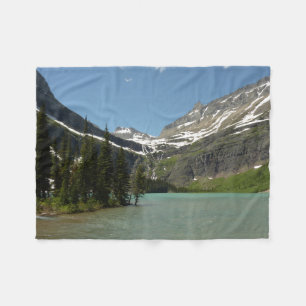 Grinnell Lake im Glacier-Nationalpark Fleecedecke