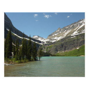 Grinnell Lake im Glacier-Nationalpark Fotodruck