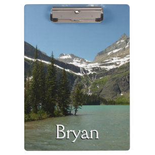 Grinnell Lake im Glacier-Nationalpark Klemmbrett