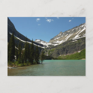 Grinnell Lake im Glacier-Nationalpark Postkarte