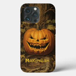 Grinning Pumpkin Halloween Dein Individuelle Name Case-Mate iPhone Hülle